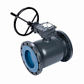 065N0381GR RJIP Premium Кран шаровой FF DN500 PN25 WG (фланцевый, с редуктором, С/П), Ридан